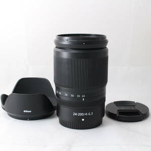 ☆良品☆ Nikon 望遠 高倍率ズームレンズ NIKKOR Z 24-200mm f/4-6.3 VR Zマウント フルサイズ対応 NZ24-200 #2181