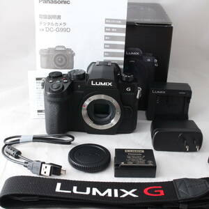 ☆美品・ショット数237☆ Panasonic パナソニック ミラーレス一眼カメラ ルミックス LUMIX G99D ボディ ブラック DC-G99D-K #2186