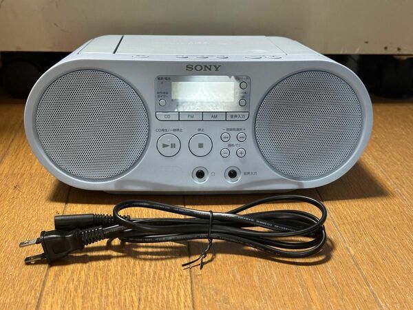 SONY CDラジオ ZS-S40(L) 動作品