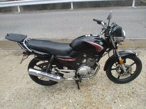 ▲9644▲ヤマハ　YBR125　ブラック　実働　愛知