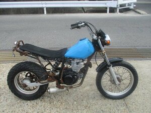 ▲9621▲Yamaha　TW200　ブルー　不動　部品取り　愛知