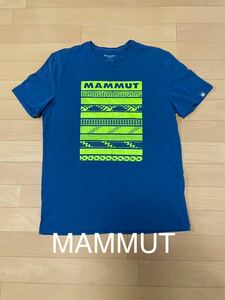 MAMMUT マムート Tシャツ 半袖 プリント asia Lサイズ アウトドア