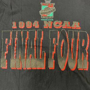 STARTER スターター NCAA FINAL FOUR 1994 CHARLOTTE プリント Tシャツ MADE IN U.S.A. ブラック XL の画像4