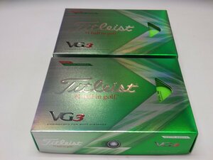  Titleist VG3 ball color mat green 2 dozen 