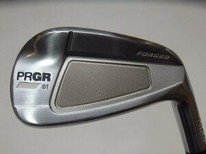 中古品　PRGR　01　単品　7番アイアン 31度 スペックスチールⅢ　M43　S　シャフト