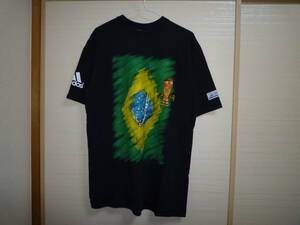 アディダス フランスワールドカップ1998年 ブラジル代表Tシャツ Mサイズ