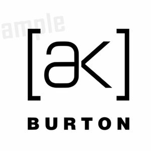 Burton ak ステッカー