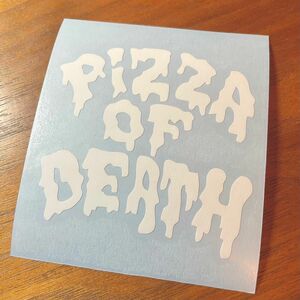 ピザオブデス　pizza of death カッティングステッカー