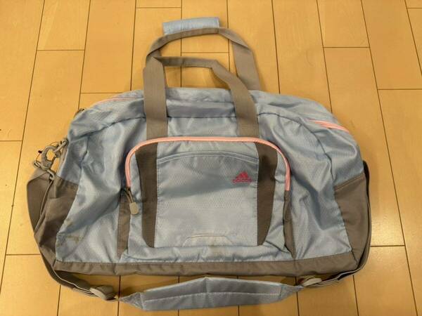 中古 アディダス ボストンバッグ スポーツ adidas 2WAY メンズ レディース 宿泊 修学 旅行 ジム ショルダー 部活 帰省 合宿 青 黒 赤 NIKE