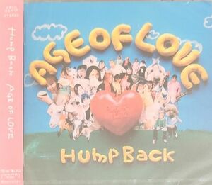 【限界価格】Hump Back CD/AGE OF LOVE 22/8/10発売 【オリコン加盟店】