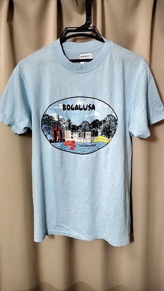 ビンテージ Tシャツ BOGALUSA 80年代 Hanes used