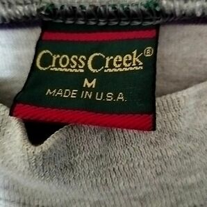 ビンテージ モックネック カットソー ロングT クロスクリーク Cross Creek 90s USEDアメリカ製 