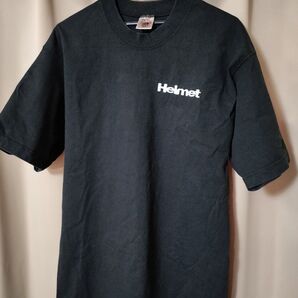 レア バンド Tシャツ Helmet ヘルメット刺繍 90年代 当時物 ロックT ブラック