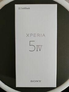 [新同品] Sony Xperia5 Ⅳ SIMフリー ブラック　ケース・ガラスフイルム付