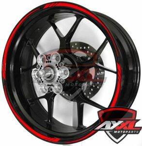 AXXL STD2 29色 リムステッカー モンスター 696 796 821 1100 1200 939 ストリートファイター ドカティ Streetfighter Hypermotard ムルチ