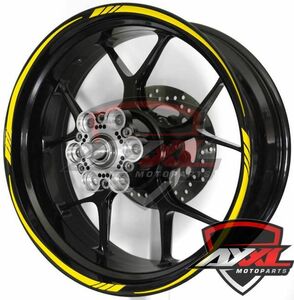 AXXL STD2 29色 リムステッカー YZF-R1 YZF-R6 YZF-R3 YZF-R25 YZF-R15 MT10 XSR900 MT09 MT07 MT03 MT25 XJR1300 XJR1200 XJR400 FZ1 FZ6