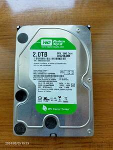 WD20EARX ［WD Green 2TB SATA3］