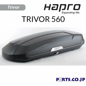 Trivor(トリバー) ルーフボックス 560L アンスラサイト 3年保証付き プレミアムフィットマウント デュアルサイドオープン ISO&TUV認証取得