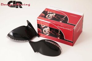  door mirror aero mirror LED black mirror surface manual adjustment right steering wheel car Alpha Romeo 156