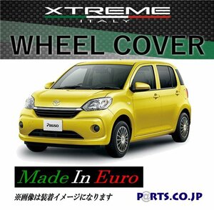 [処分品] Xtreme ホイールキャップ パッソ 14インチ タイヤ ホイール M700A MODA X L package・S XS X ブラックメタリック