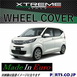 [処分品] Xtreme ホイールキャップ ekワゴン 14インチ タイヤ ホイール 三菱 5BA-B33W シルバーカーボンブラック 汎用品