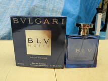 【1円～BVLGARI】ブルガリ ブルーノッテ プールオム 50ml EDT SP 香水_画像1