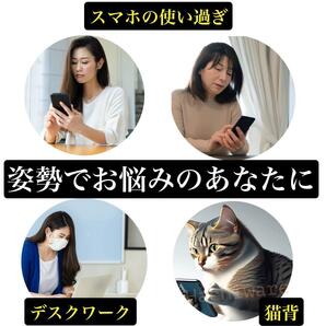 猫背ベルト 姿勢サポーター 黒 XL 肩こり 巻き肩 背筋 メンズ レディース 男女兼用 腰痛 補正 ユニセックス 猫背防止 ベルト 予防の画像2