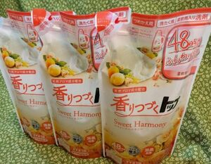 香りつづくトップＳｗｅｅｔＨａｒｍｏｎｙ　つめかえ用　500g　3個　新品