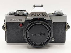 ★極上品★ Minolta ミノルタ XG-S シルバー ボディ【動作確認済 / Operation confirmed】 #562