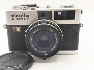 ★実用品★ MINOLTA ミノルタ HI-MATIC F / ROKKOR-PF 38mm F2.7 ★ 外観良好 #1512