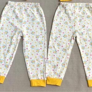 100cm 女の子パジャマパンツ　二枚セット　新品