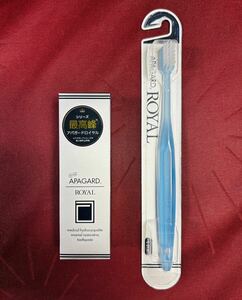 アパガード ロイヤル　ミニミニ　40g 歯ブラシ　セット　旅行用歯磨き粉　お試し