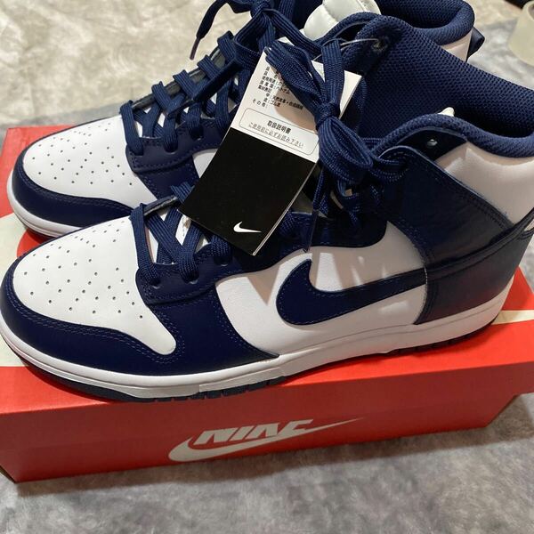 NIKE DUNK HIGH Nike Dunk High Championship Navy 27cm