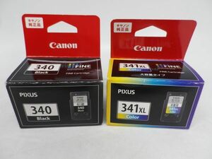 09*a264* new goods unopened Canon original ink cartridge time limit close PIXUS BC-340&BC-341XL 2 piece set Canon present condition delivery 