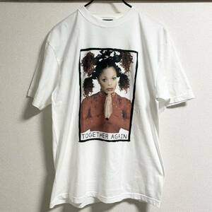 即決 XLサイズ 新品 送料無料 JANET JACKSON TOGETHER AGAIN 半袖Tシャツ ジャネット ジャクソン