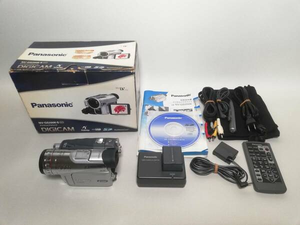 【録・再OK】Panasonic パナソニック NV-GS200 3CCD MiniDVデジタルビデオカメラ