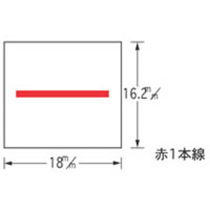 4993191301154 216用ラベル弱粘　赤一本線　10巻入 事務用品 マネー関連品・店舗用品 ハンドラベラー サトー 216-3 シ゛ャクネ