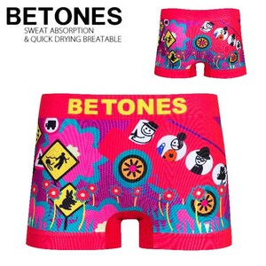 BETONES ビトーンズ パンツ メンズ ボクサーパンツ ADVENTURE ADV001 フリーサイズ 速乾 伸縮下着 アンダーウエア インナー