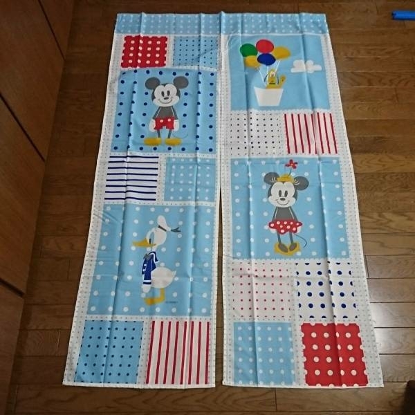 新品 ディズニー リトルフレンチ のれん 85 × 147㎝　価格3,675円の商品