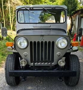 Mitsubishi Jeep J3 昭和1972July engine J19922200cc