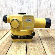 ＊TOPCON AT-M3 オートレベル 測量機 測量機器 計測器 土木 建設 工事 工具 トプコン 動作未確認_画像1