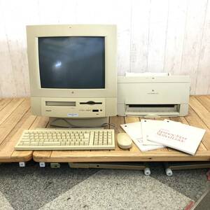 *Apple M3046 Macintosh Performa 5210 персональный компьютер принтер / клавиатура / мышь есть retro Color StyleWriter 2400 Junk 