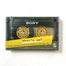 ＊【未使用】SONY WTS46N カセットテープ 10本セット カラフル グリーン TYPEⅠ ノーマルポジション 往復46分 HF-S46 What's up? ソニー _画像3