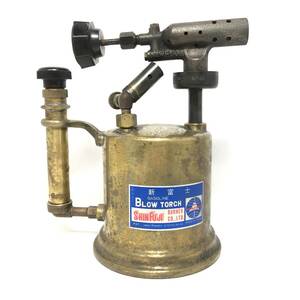 * new Fuji blow torch gasoline burner torch lamp camp outdoor field BLOW TORCH NEW FUJI operation not yet verification 