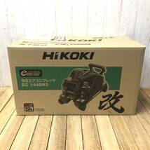 ＊【未開封】HiKOKI EC1445H3(CTN) 高圧エアコンプレッサ 改 タンク容量12L ブラシレスモーター ブラック 黒 ハイコーキ 日立工機_画像1