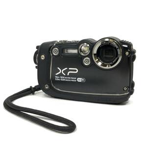 ＊FUJIFILM FINEPIX XP200 コンパクトデジタルカメラ デジカメ 防水 ブラック 黒 撮影機材 富士フィルム 稼働品