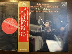 LONDON・SLA 1188☆シューマン：交響曲第1番《春》、第4番☆ズービン・メータ（指揮）ウィーン・フィルハーモニー管弦楽団