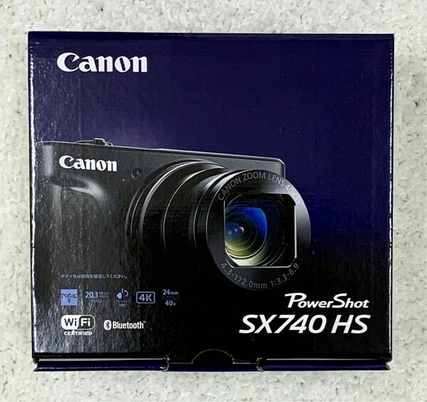 Canon PowerShot デジタルカメラ　SX740 HS ブラック　未使用未開封
