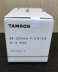 TAMRON ソニー Sony Eマウント カメラ レンズ 28-200mm F/2.8-5.6 Di III RXD 新品未開封
