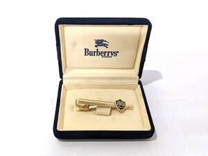 【5257】BURBERRY バーバリー ネクタイピン タイピン メンズアクセサリー アクセサリー ゴールド